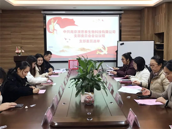 中共江南游戏(中国)集团有限公司支部召开支部委员选举会议